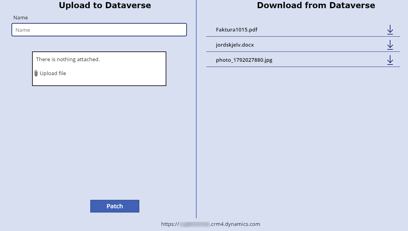 How-to download a file from Dataverse File column in Power Apps canvas app